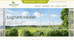 Desktop Screenshot of marmagard.se