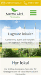 Mobile Screenshot of marmagard.se